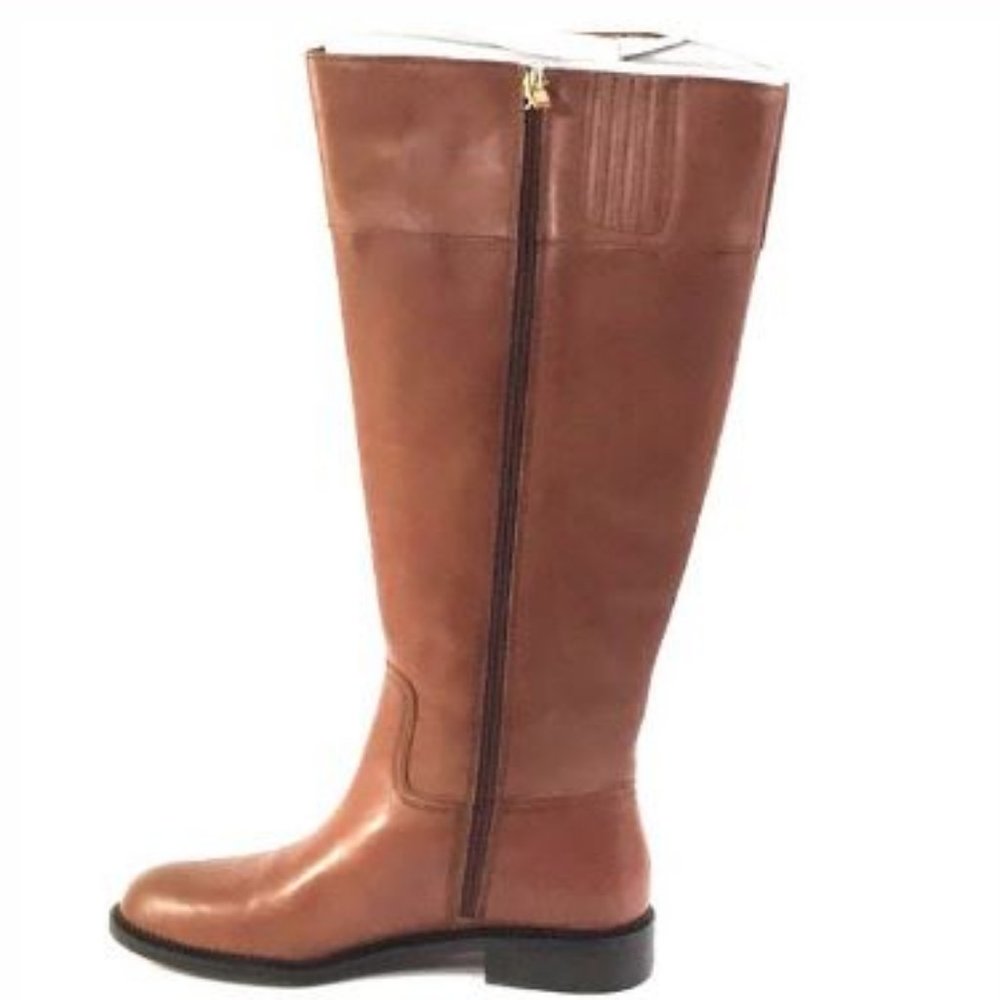 Franco Sarto Medium Calf Leather Tall Shaft Boots - Picture 5 of 8